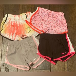 Toddler Nike dry fit shorts (4 pair)